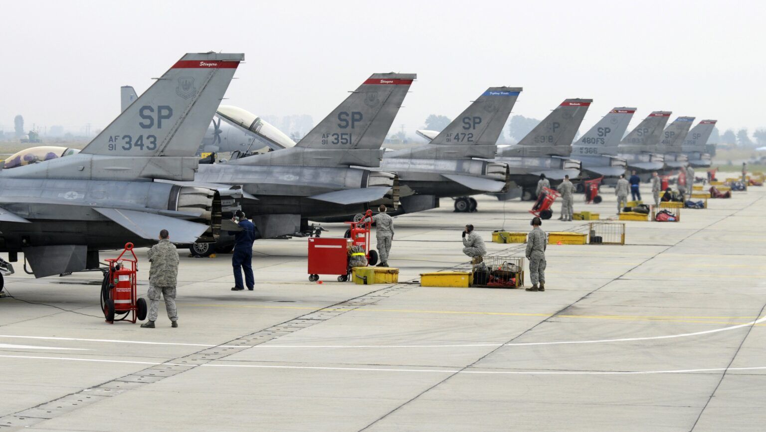 USAF Activates the First Squadron of F-16s Equipped with AESA Radar
