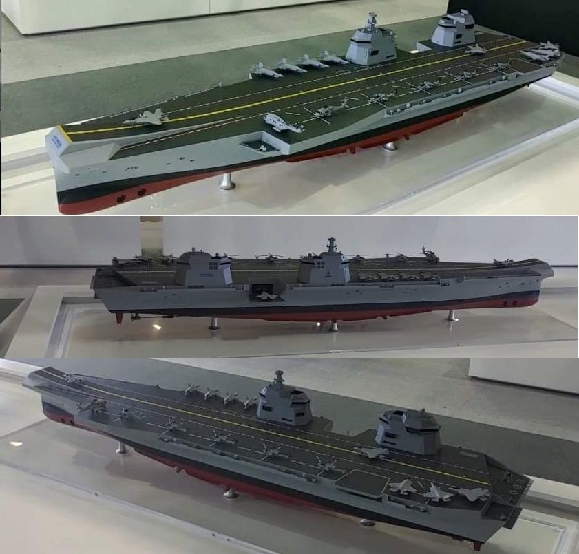 KAI Unveiled the aircraft carrier design of the KF-21N 