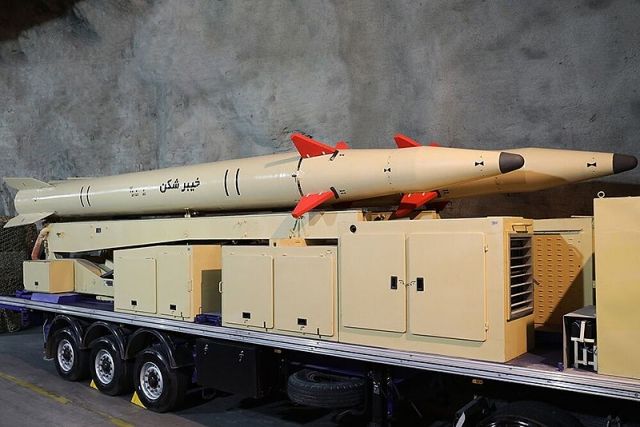 Iran shows two new missiles in a military parade