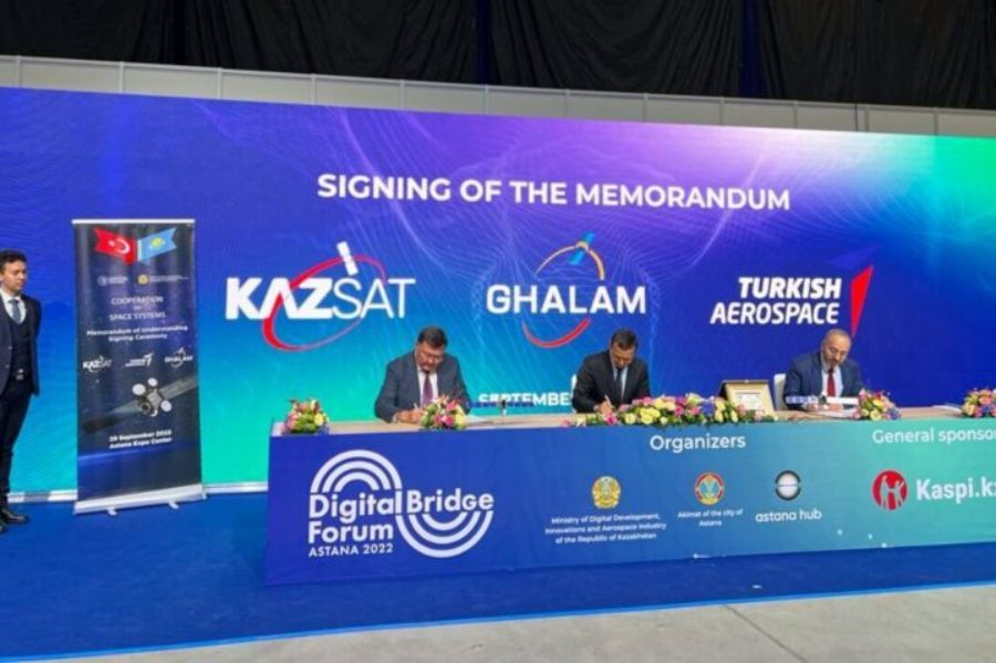 TUSAŞ and Kazakh Companies Signed MoU for Space and Satellite Cooperation  