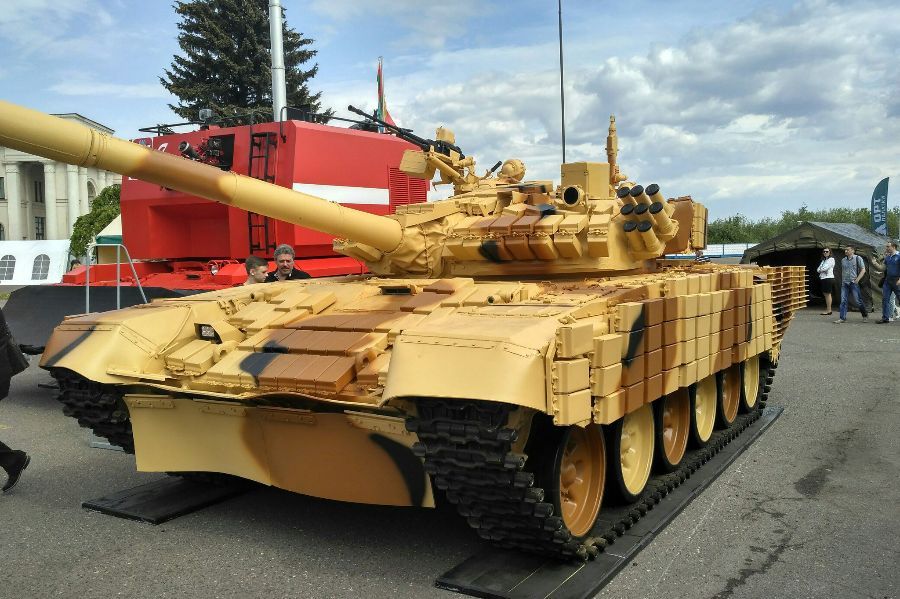 Belarus sent 20 T-72B Tanks to Russia's Belgorod Region