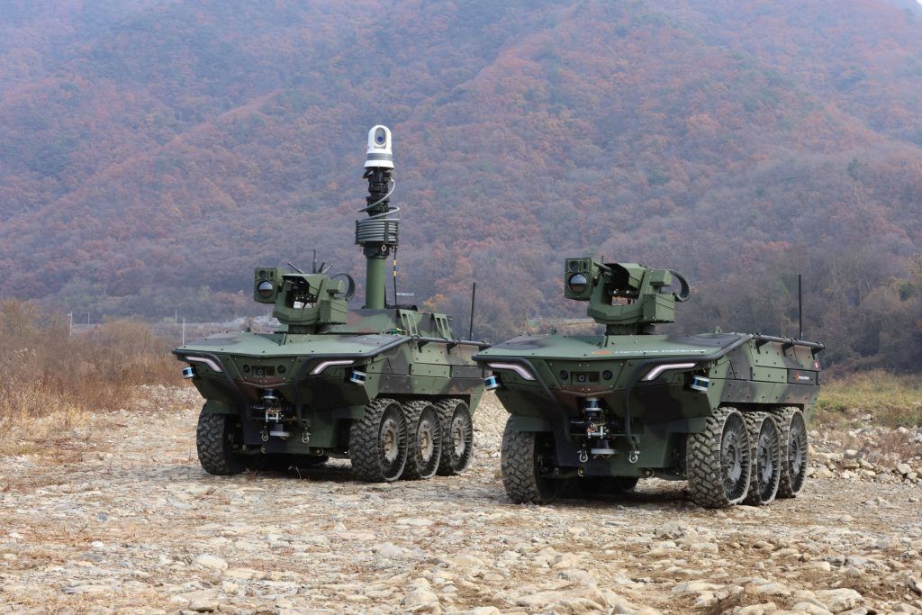 Korean UGV on U.S. Army Trials