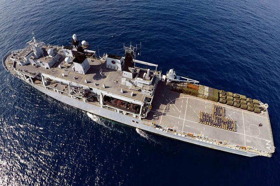 Former Flagship, Current “Victorinox”: HMS Albion Visited İzmir