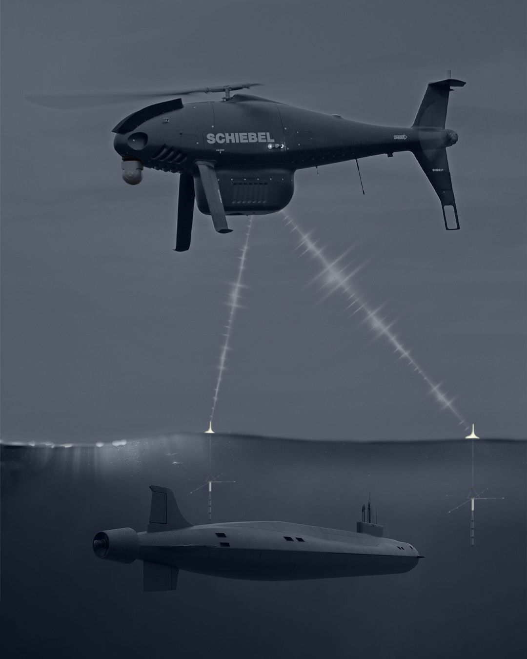 Camcopter S-100 to Detect Submarines
