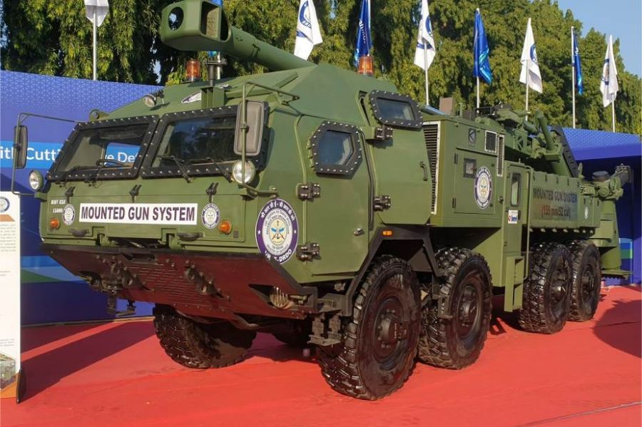 New Truck Mounted Howitzer of India Unveiled