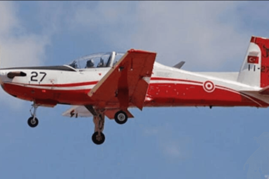 Turkish Air Force KT-1T Crashes In The Sea 