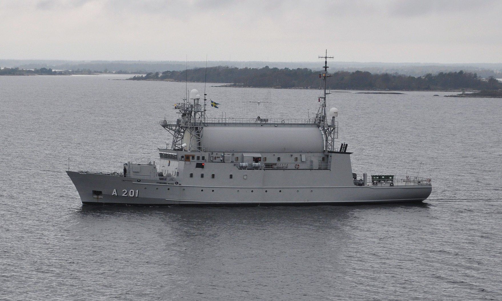 Sweden’s Long-Delayed SIGINT Ship Artemis Begins Her Sea Trials