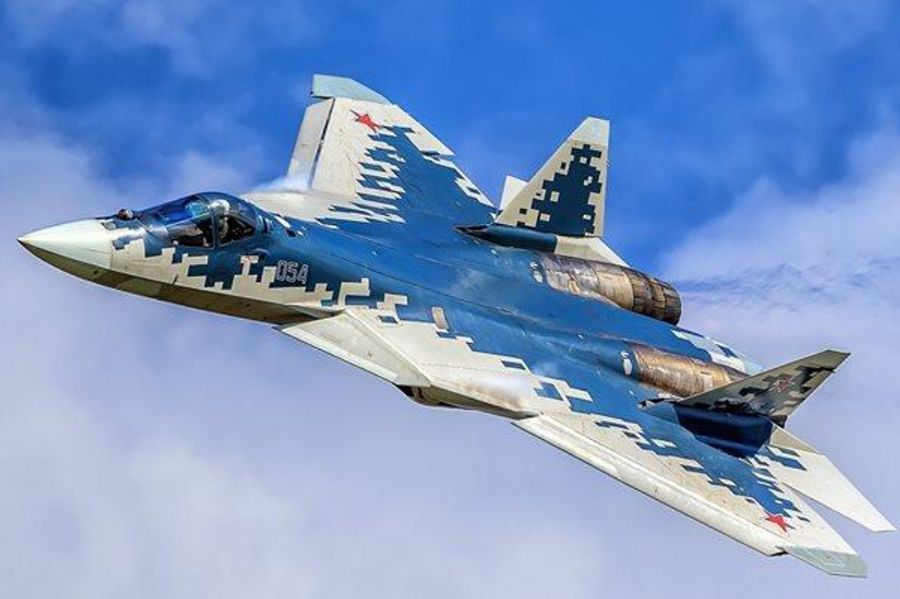 Russia Uses Su-57 Over Ukraine   