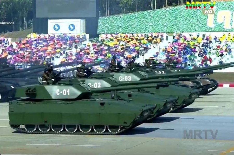 Myanmar Unveils New Domestic Weapons