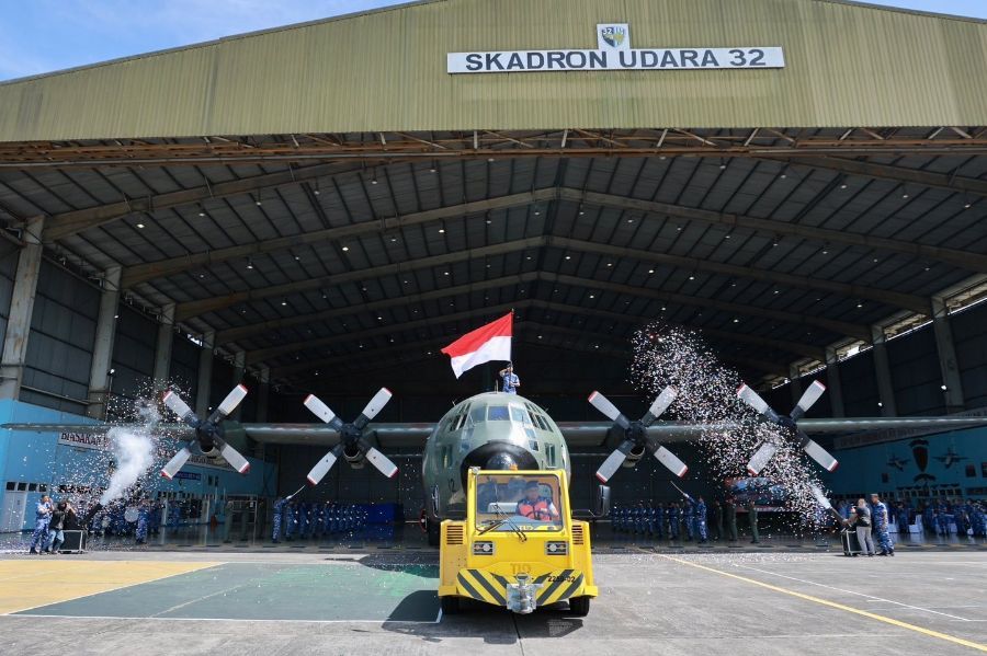 Indonesia Retires C-130B Hercules