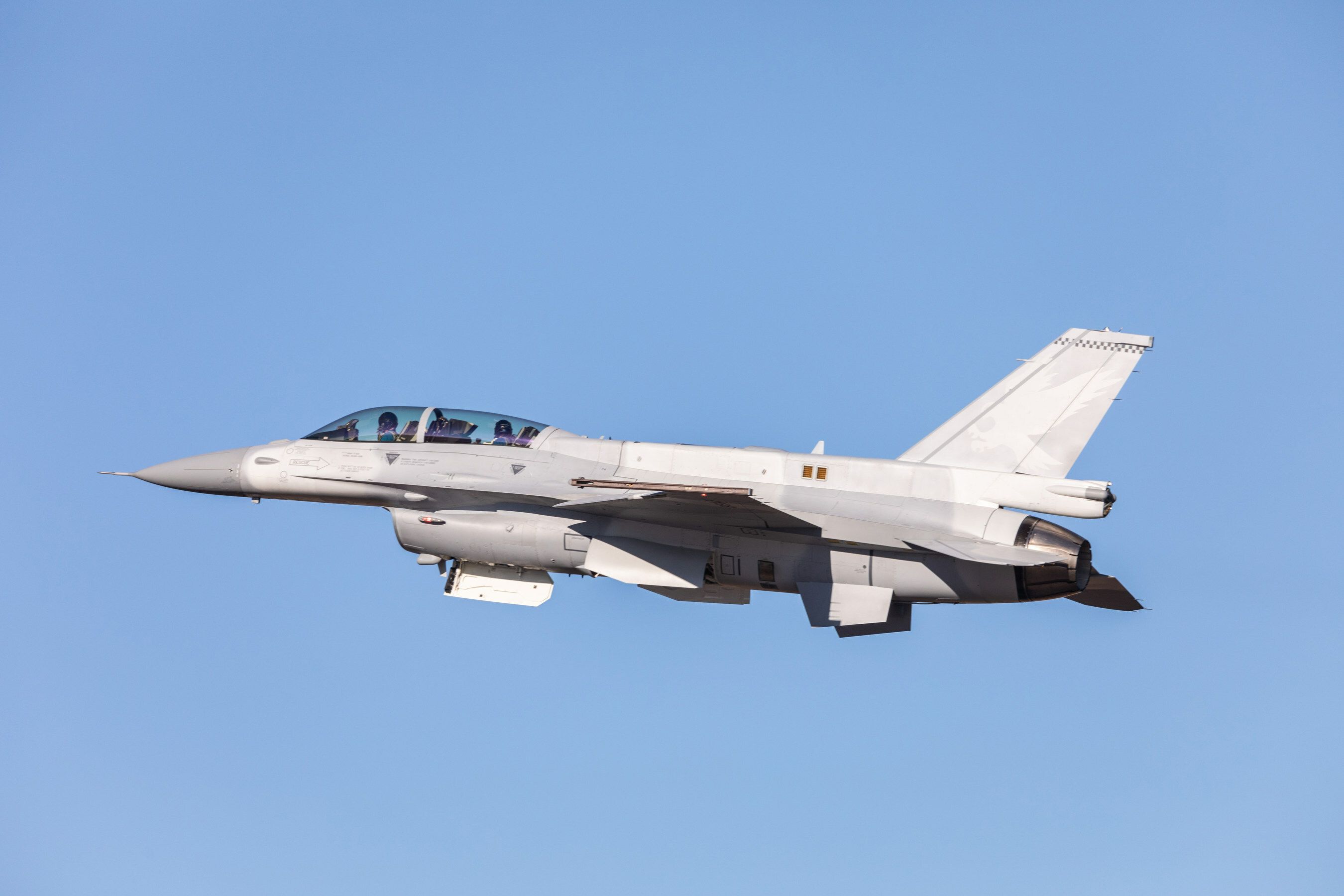 The First Brand-New F-16 Block 70 Takes Skies