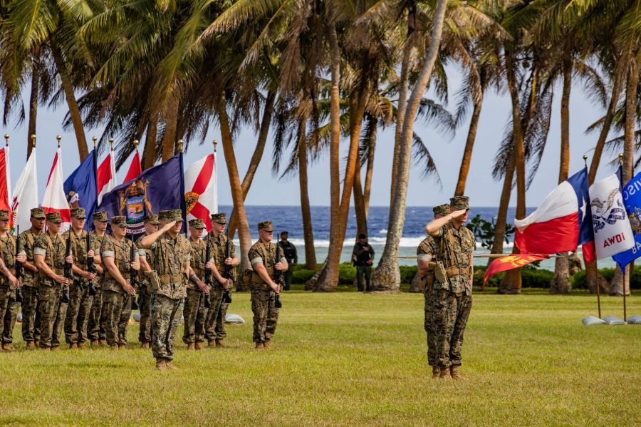 The USMC Reactivates Base in Guam