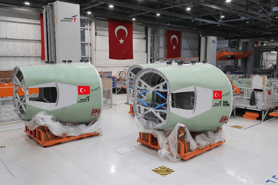 Tusaş Delivered 300th Barrel For Airbus A320 Section 19 Program 