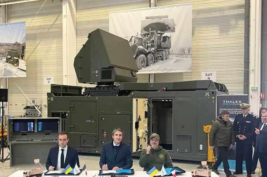 Ukraine Signs Contract with Thales for Short-range Air Defence System
