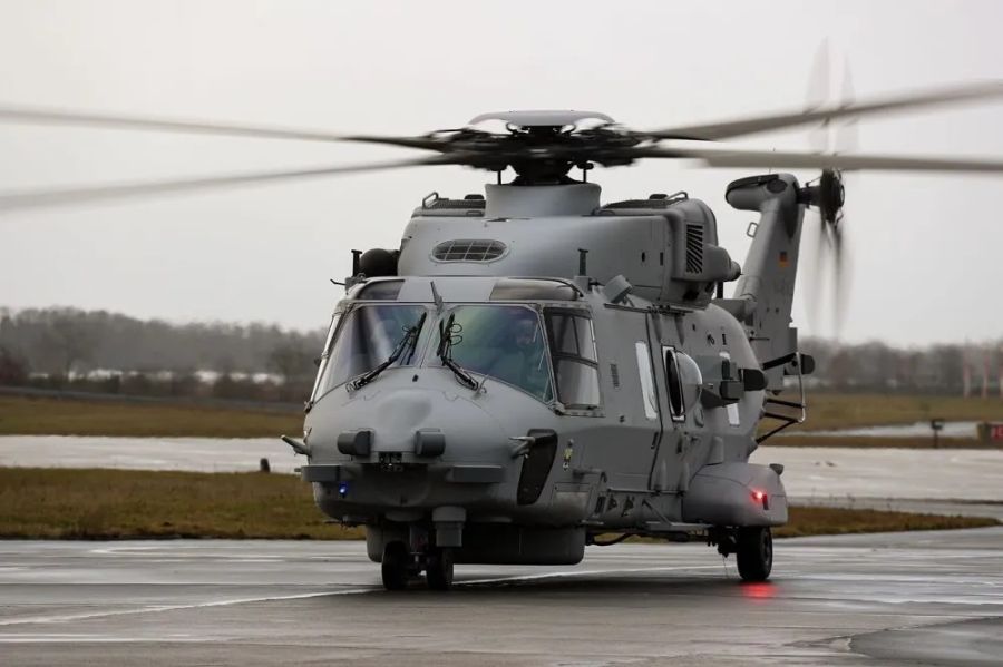 German Navy Receives Final NH90 Sea Lion Helicopter