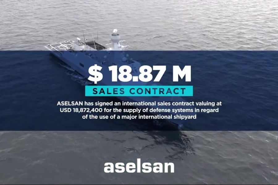 ASELSAN Signed an Export Contract of Approximately 19 million USD