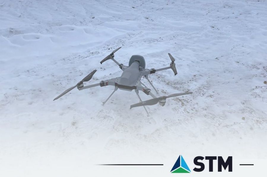 STM's Drones Performed at Winter Exercises