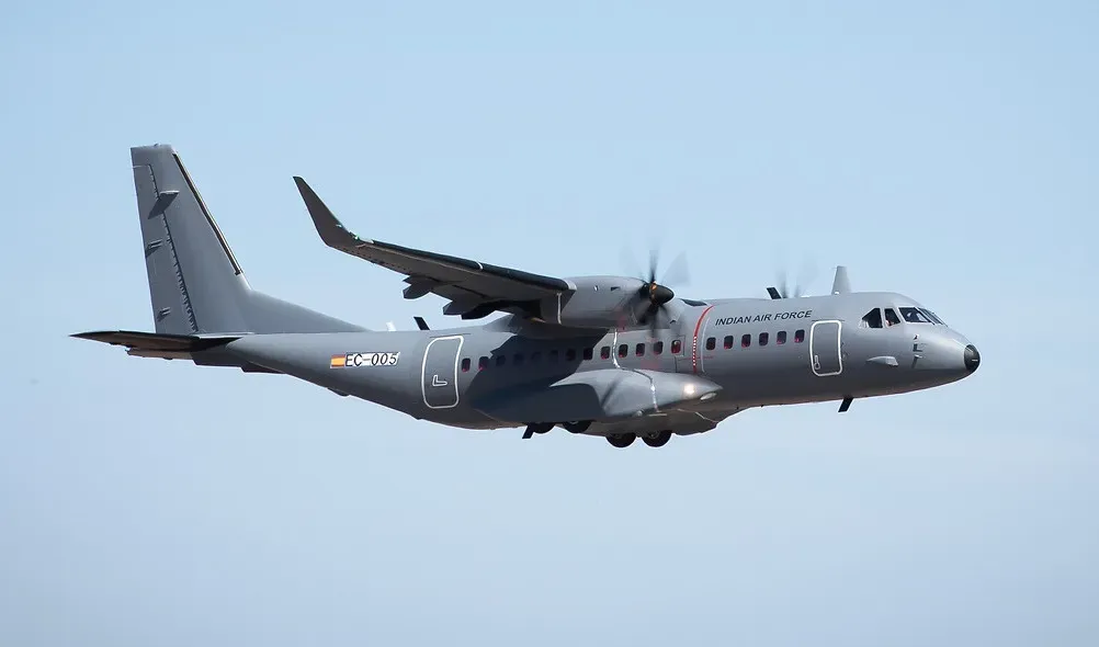 India’s First C295 Aircraft Completes Maiden Flight