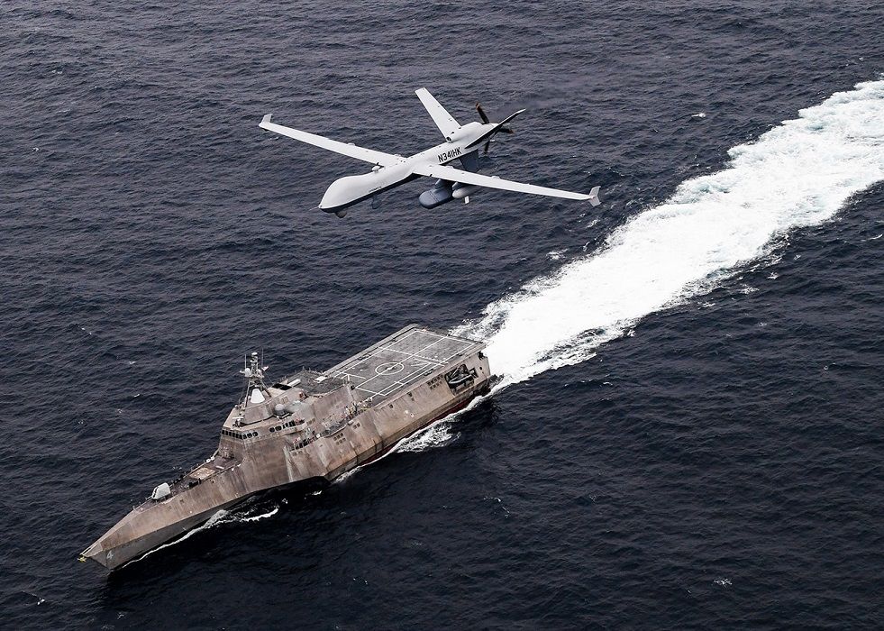 US Navy Focuses on MUM-T with MQ-9B SeaGuardian at IPB-23
