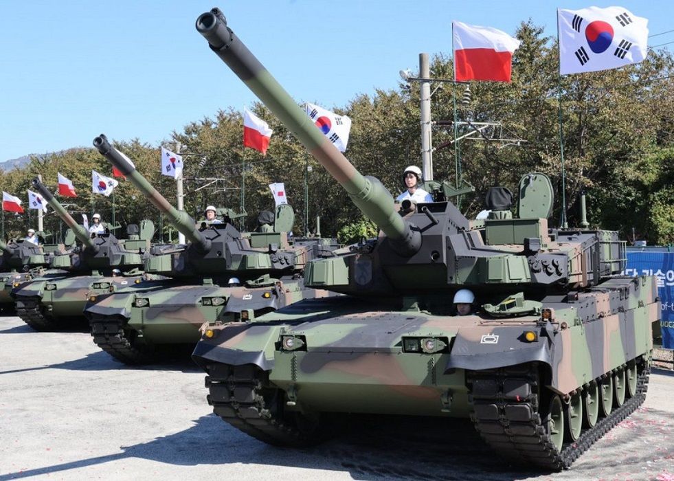 Hyundai Rotem delivers batch of seven K2 Black Panther tanks to Poland