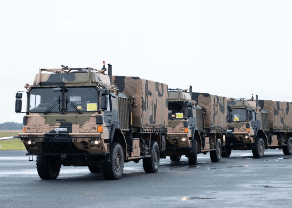 The Australian Army Operated an Autonomous Truck Convoy 