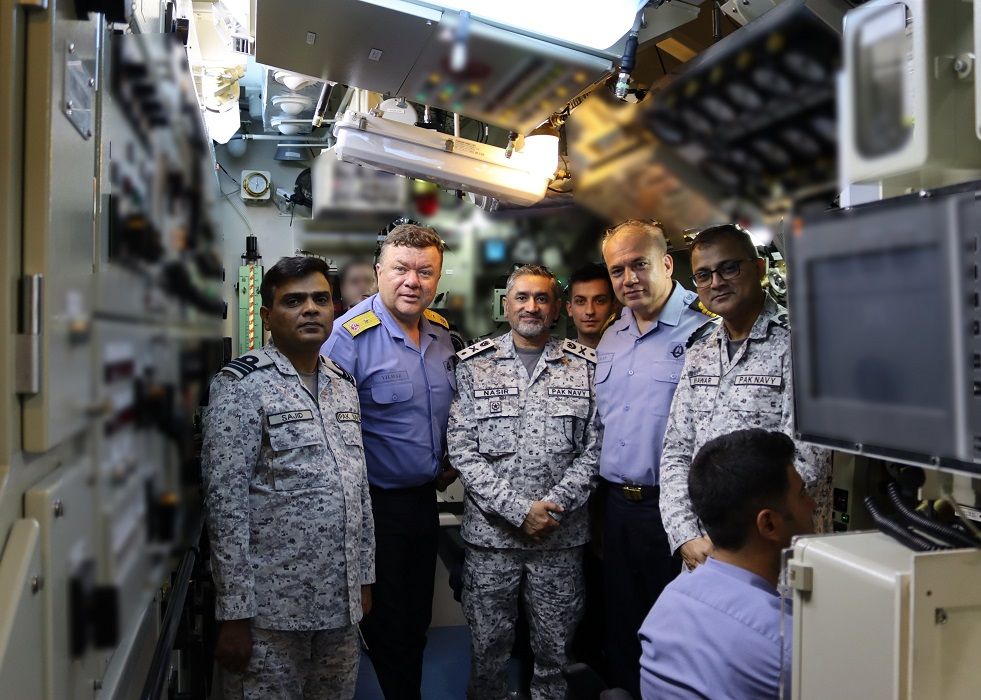 Pakistan Navy Visits Preveze Submarine for Müren System 