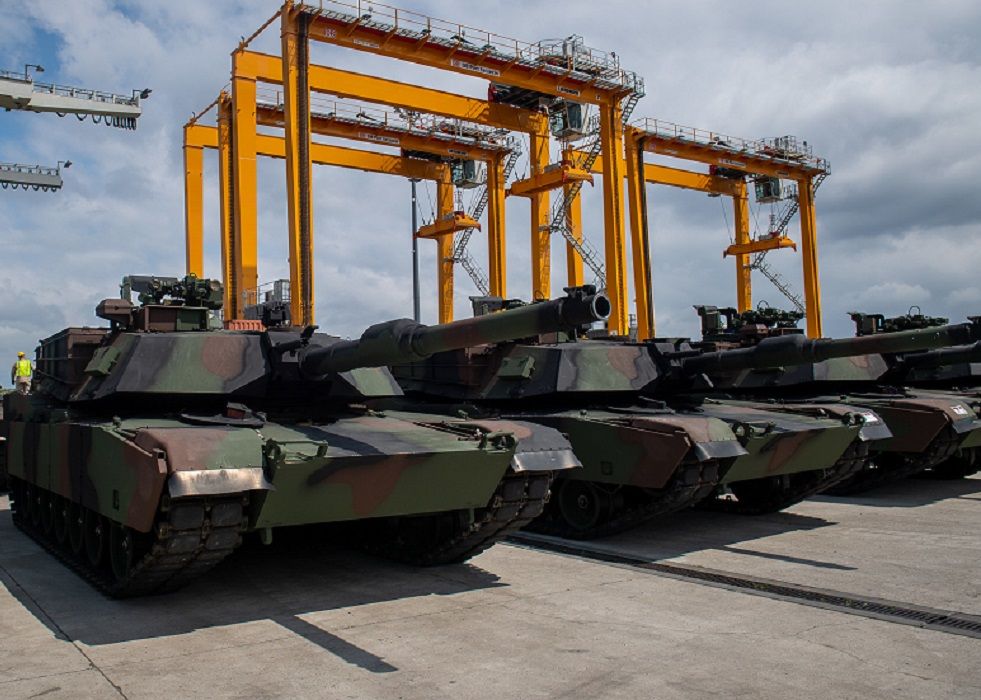 Poland Receives the First Batch of Second-Hand Abrams Tanks