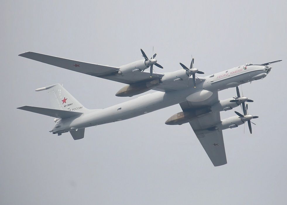Russia Upgraded the Tu-95 Bomber with Additional Pylons