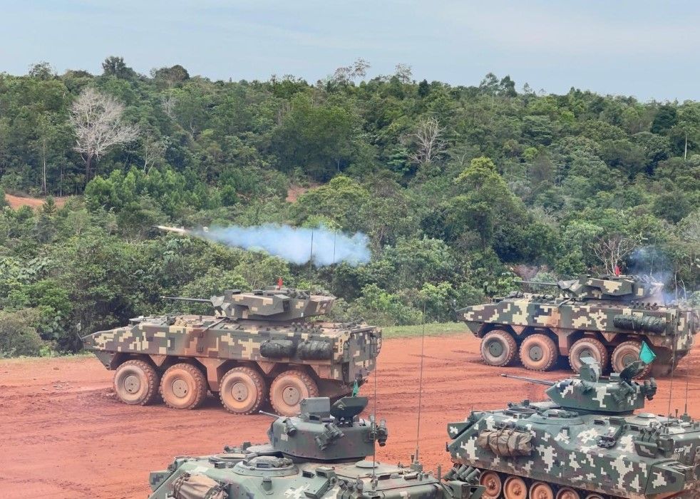 FNSS’ Armoured Vehicles at Malaysian Firepower Exercise 2023