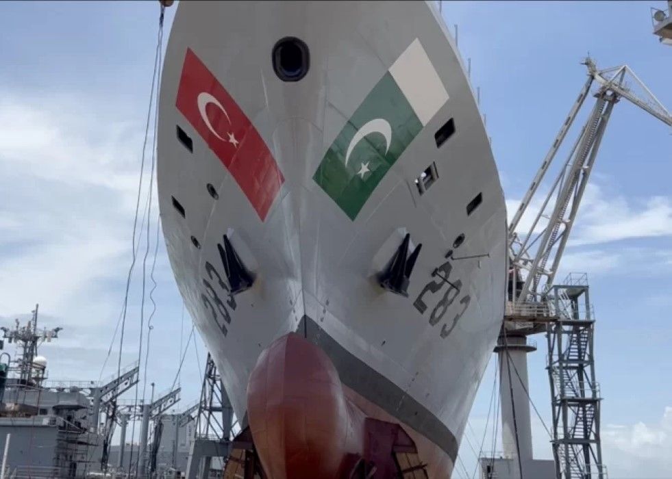 Pakistan Launches PNS Tariq at Karachi Shipyard