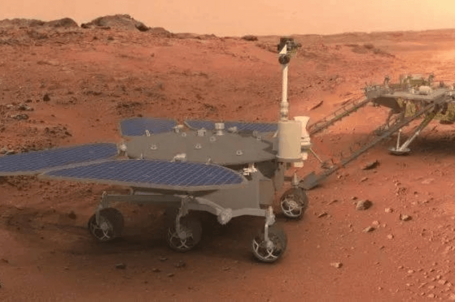 Chinese Rover Landed on Mars