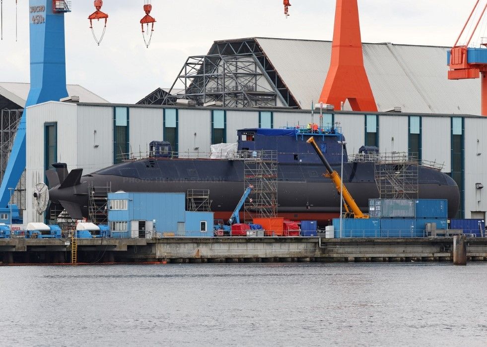 Israel Launches New Submarine INS Drakon