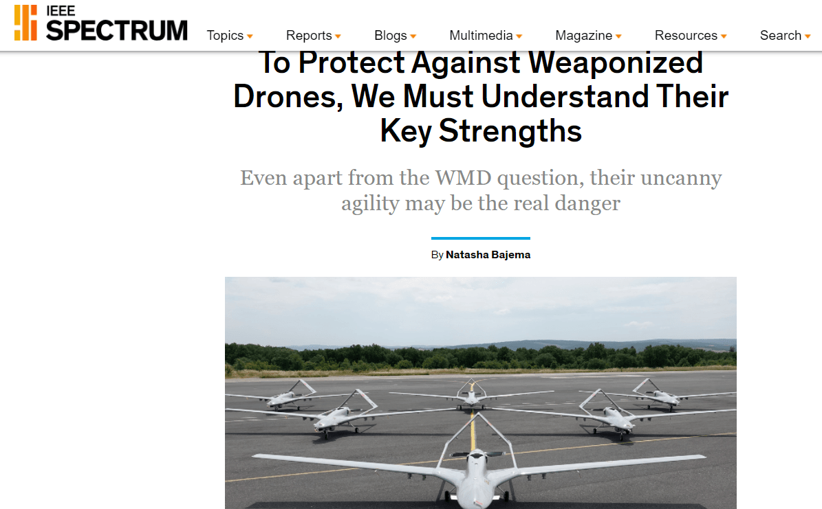 The U.S. Prepares Start Campaign Against Armed Drones