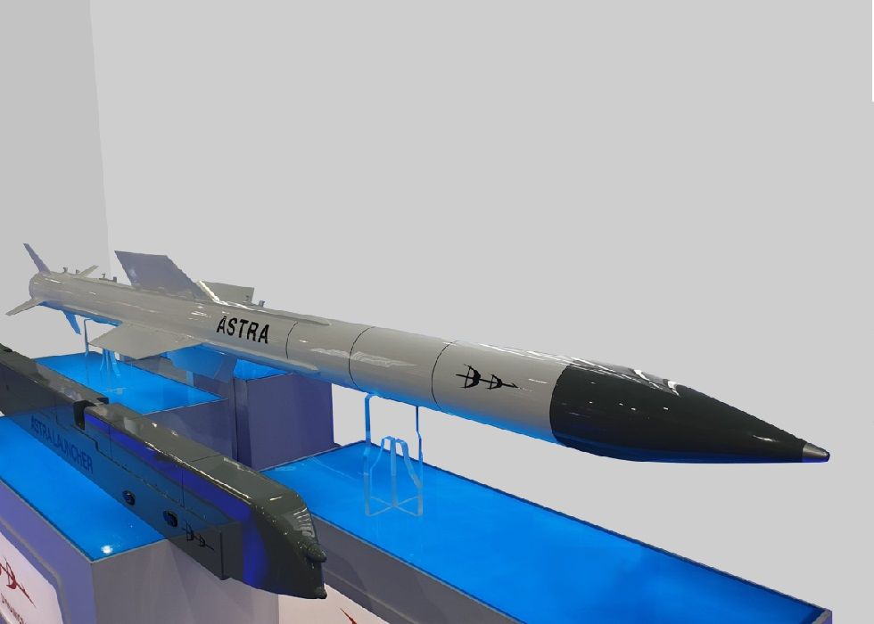 HAL Tejas Test fired home-made Astra BVR air-to-air missile