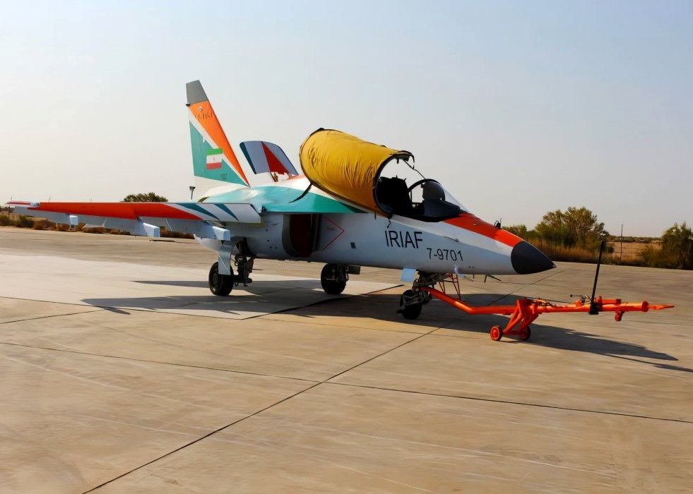  IRIAF Receives First Yak-130 Jet Training Aircraft