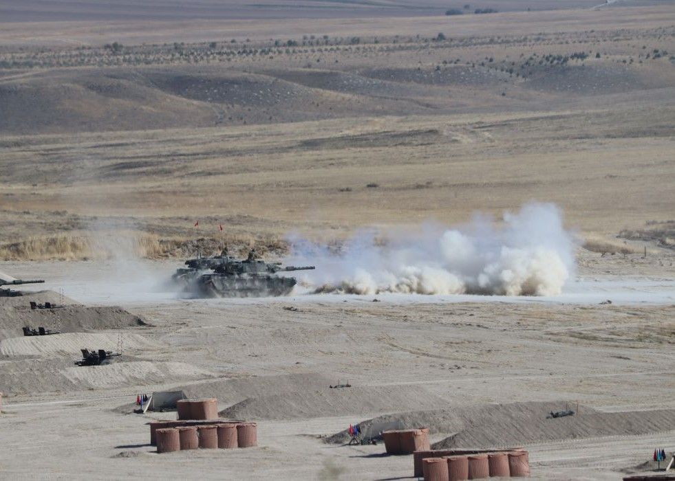 Turkish Armed Forces Exhibit its Fire Power
