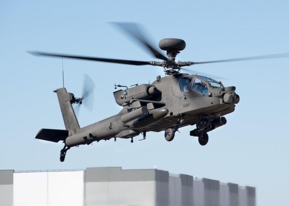 AH-64E Apache Performs Maiden Flight with T901 Engine