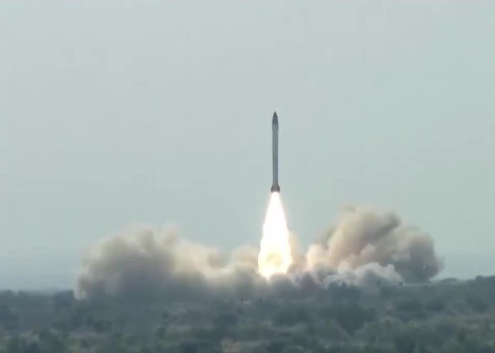 Pakistan Test-Launched Ballistic Missile Ababeel