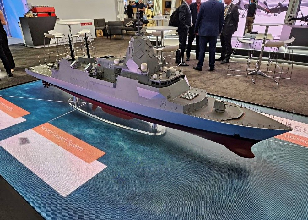 New Configuration for Hunter-class Frigate 