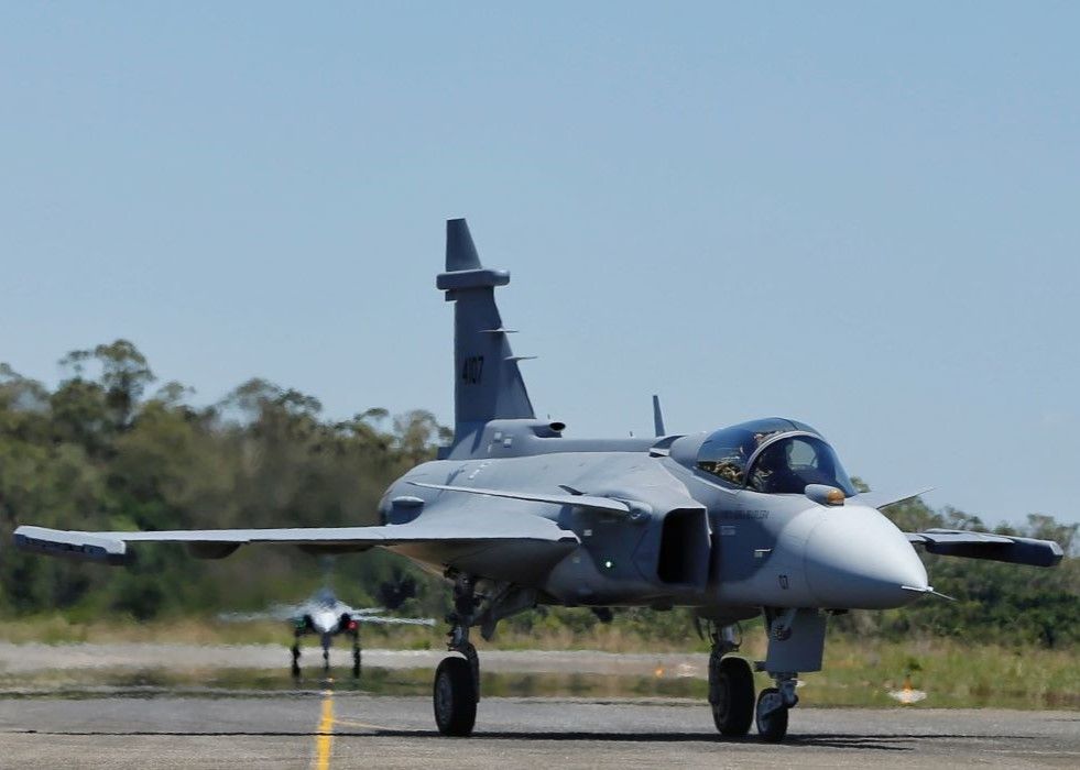 Brazilian Air Force Receives Another F-39 Gripen