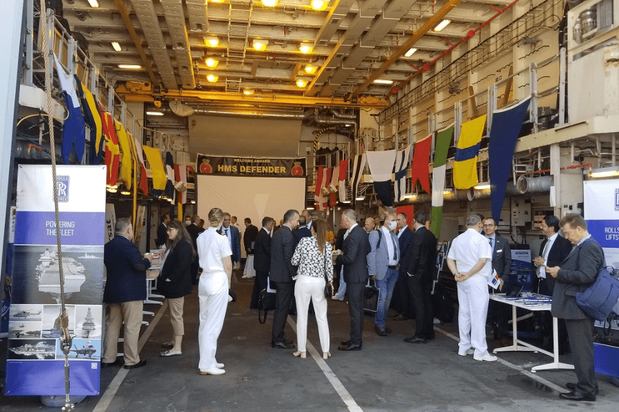 HMS Defender Hosted UK Industry Day in Istanbul