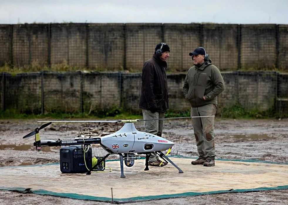 The U.K Army Tests Sentinel Rotary-Wing UAV