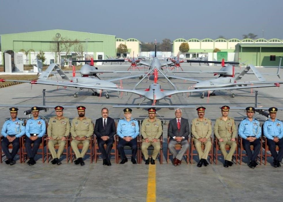 PAF Unveils its inventory, including TB-2 and AKINCI UAVs