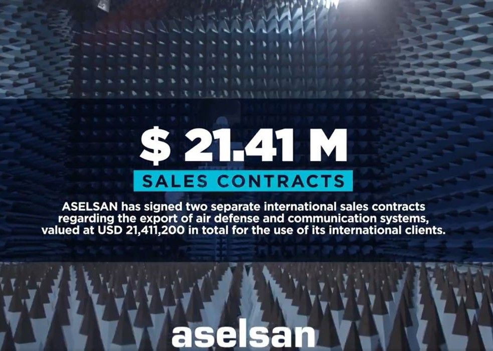 ASELSAN Exports Air Defence and Communication Systems
