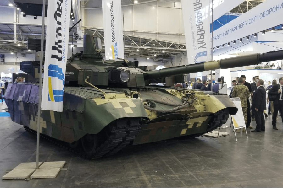 T-84 Oplot at Arms and Security