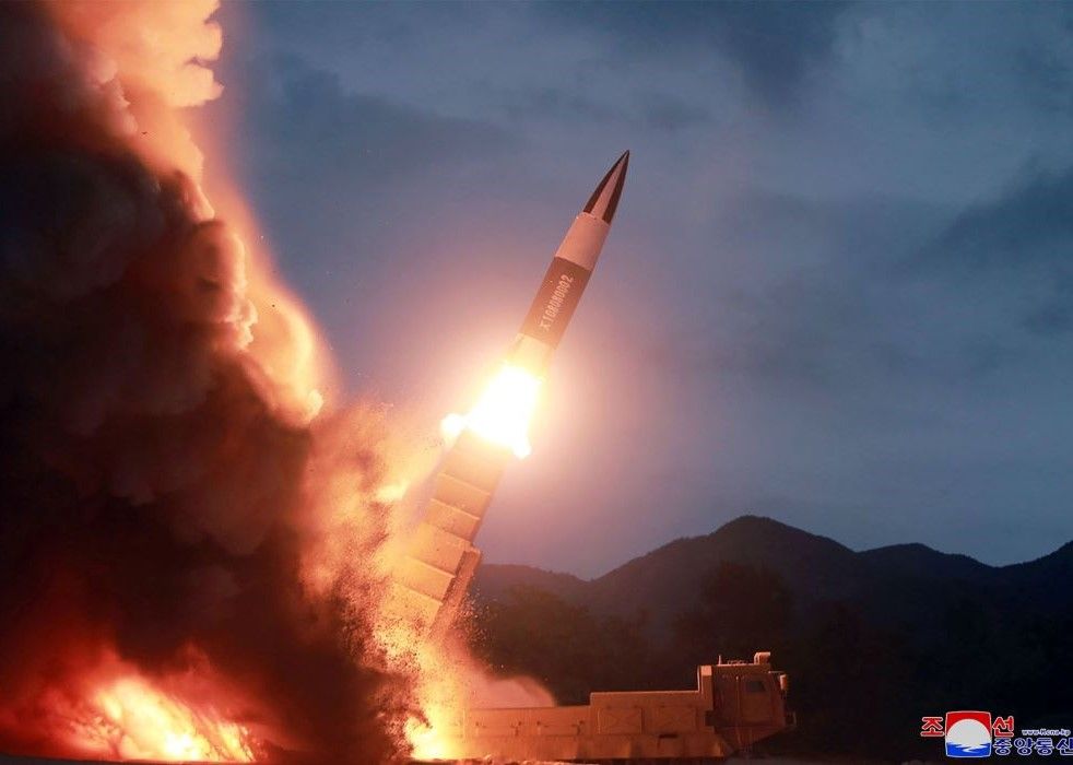 North Korea Launches a Medium-Range Ballistic Missile
