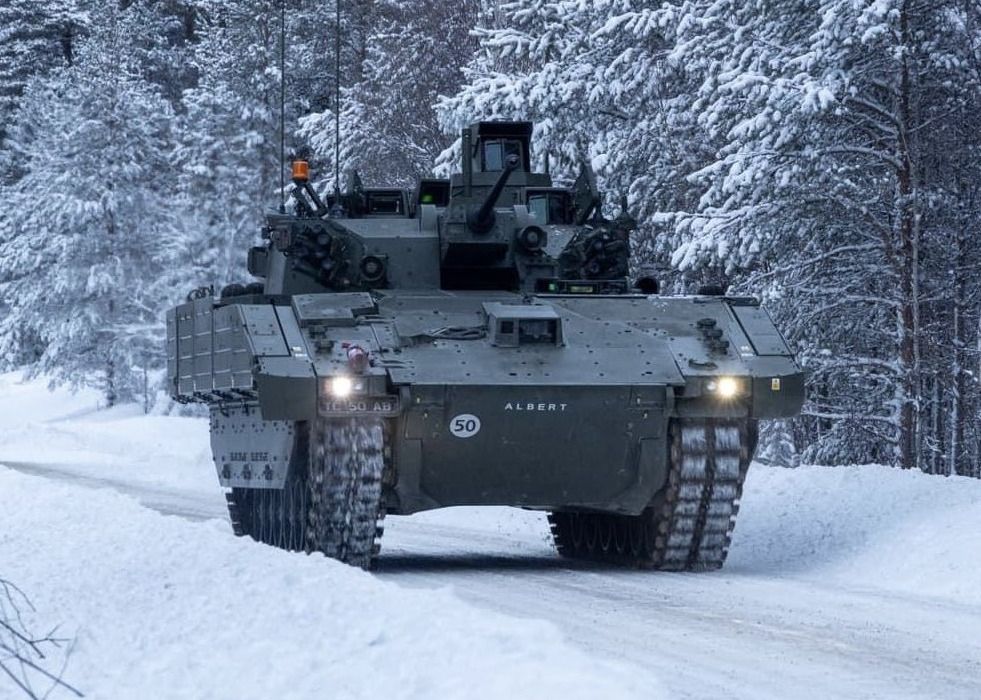AJAX Armoured Vehicle Tested in Cold Weather