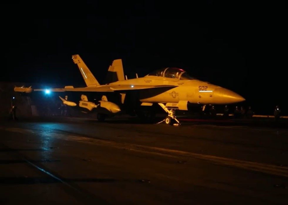 U.S. Strikes 85 Iranian Targets with 125 Guided Munitions 