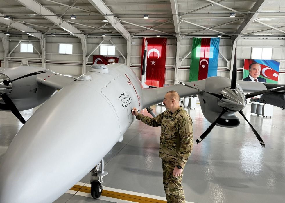 Hangar for AKINCI UCAVs Enters in Service in Azerbaijan