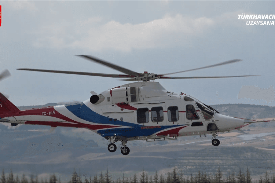 Gökbey Helicopter 3'rd prototype at flight test